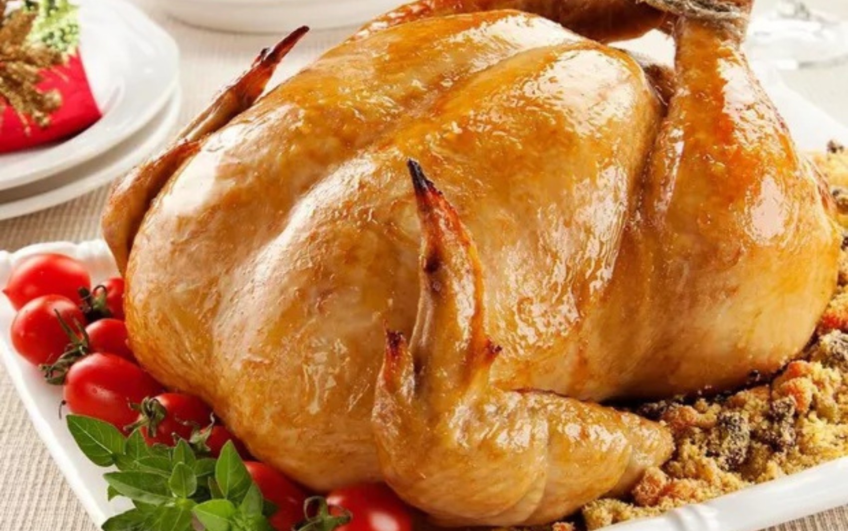 Chester e Fiesta: Por que esses frangos são gigantes na ceia de Natal?