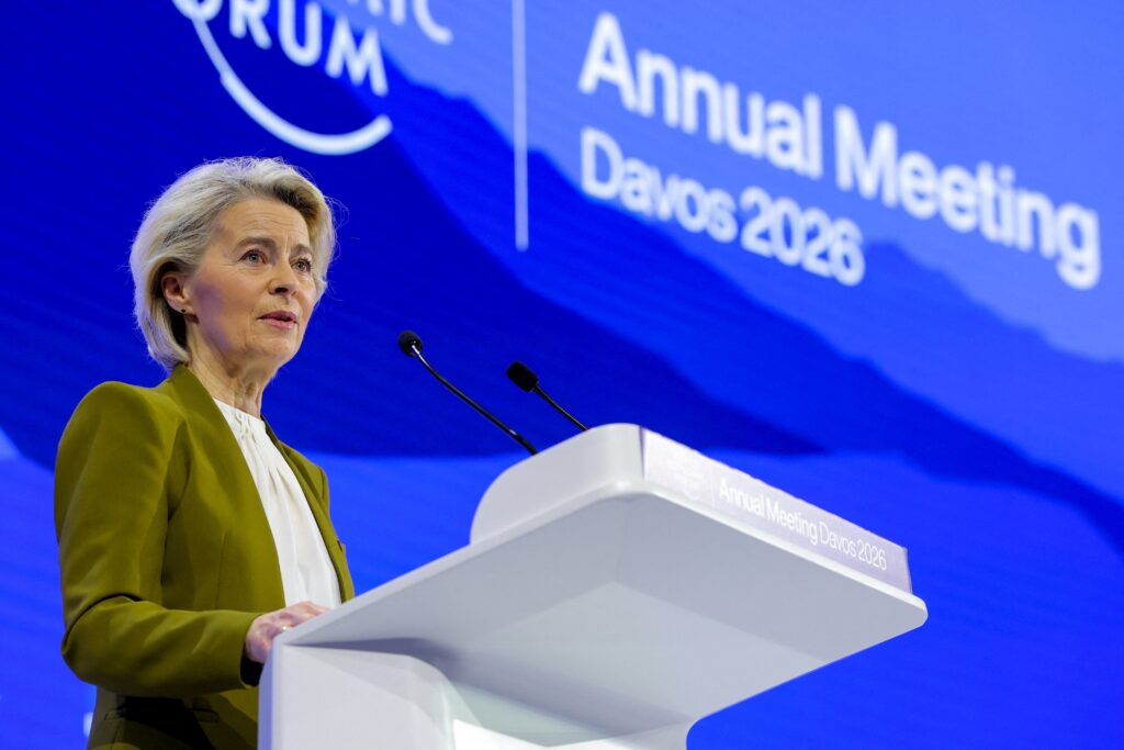 Davos: Von der Leyen defende a soberania da Groenlândia e alerta contra tarifas entre EUA e UE
