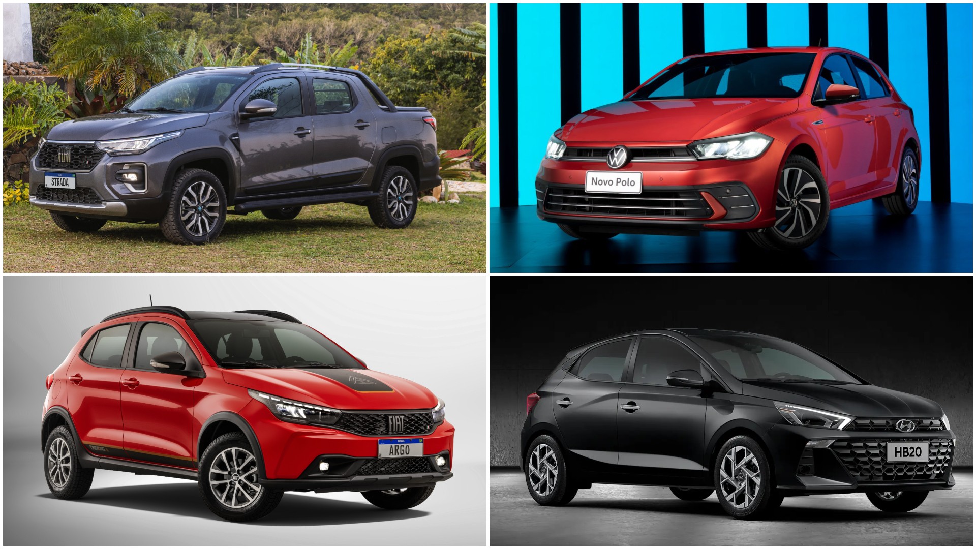 Strada, Polo, Argo e T‑Cross: quem realmente lidera as vendas de 2025?